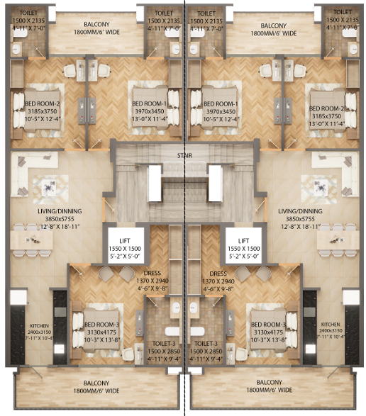 5 BHK Penthouse